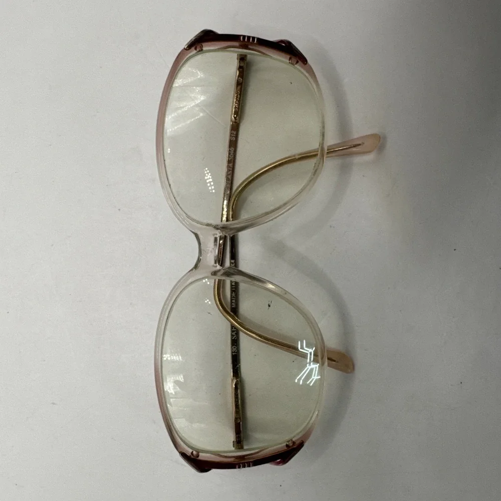 Vintage Safilo Lady Eyeglass Frames Elasta 5646 Golden Girls Made In Italy VTG